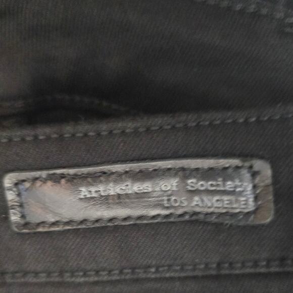 Articles of Society Black Super Soft Ankle Skinny Women's Jeans 28 NWT - Picture 4 of 7